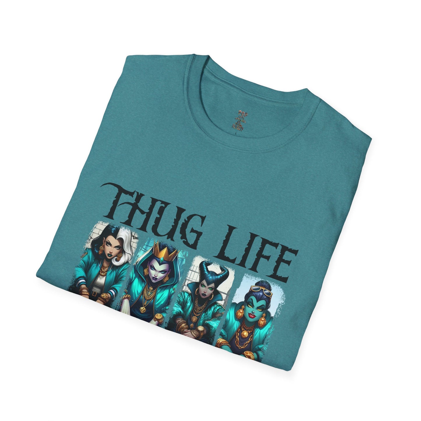 Thug Life Female Villians Unisex Softstyle T-Shirt