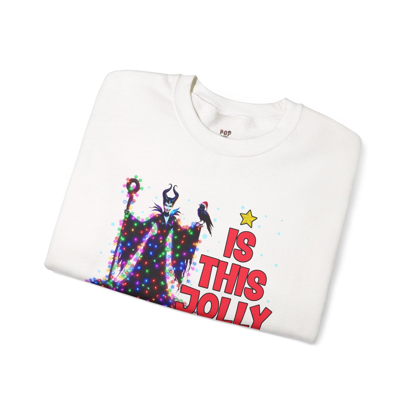 Is this Jolly Enough Unisex Heavy Blend™ Crewneck Sweatshirt