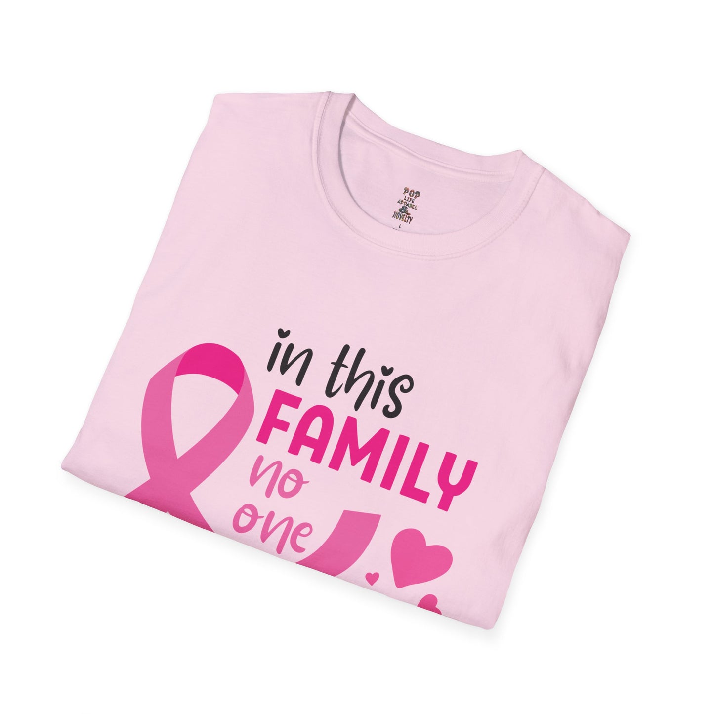 In The Family No One Fights Alone Softstyle T-Shirt