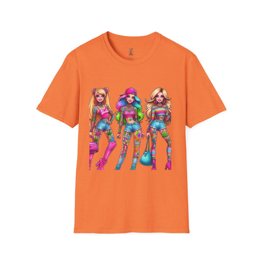 Canna Barb Unisex Softstyle T-Shirt