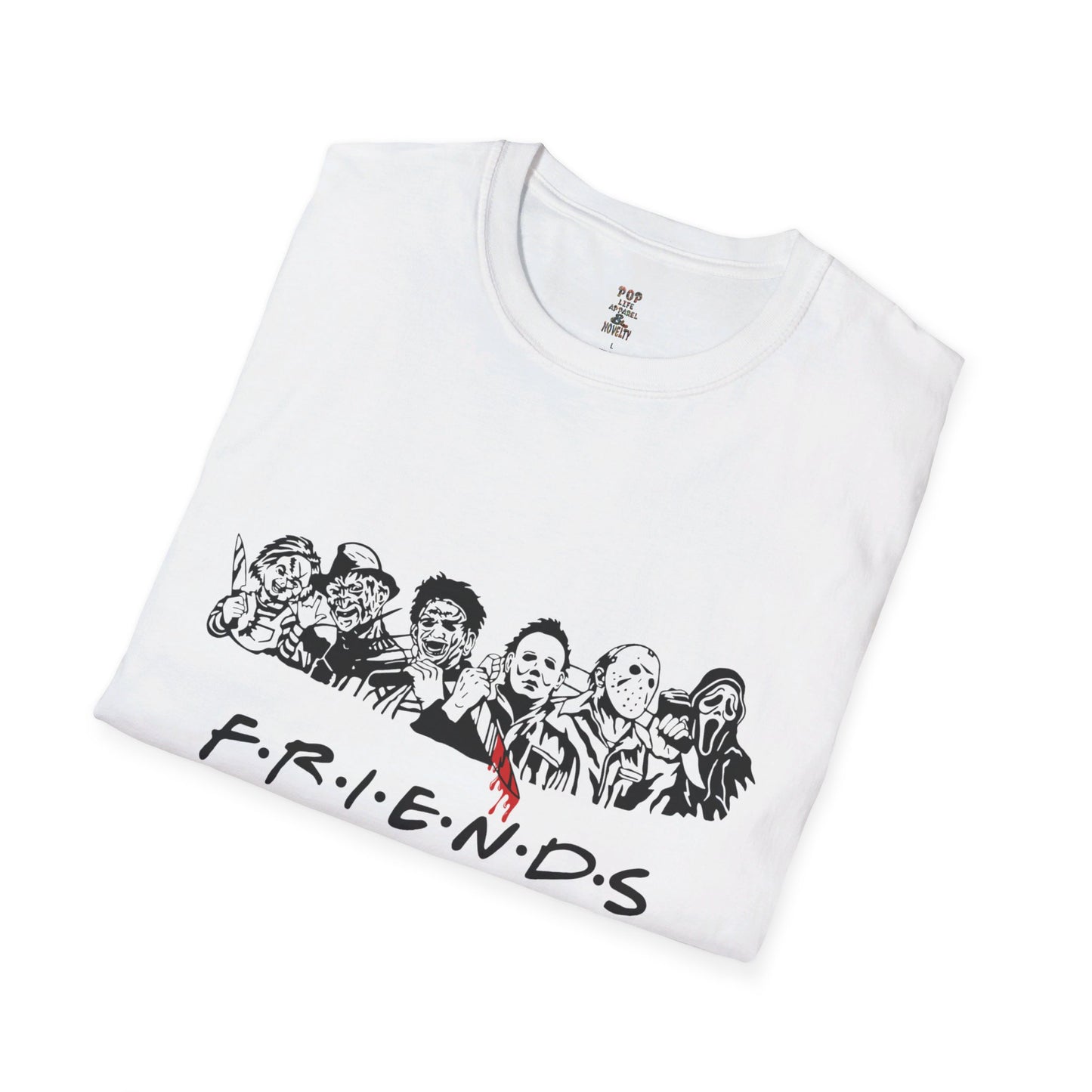 Horror Friends 5 Unisex Softstyle T-Shirt