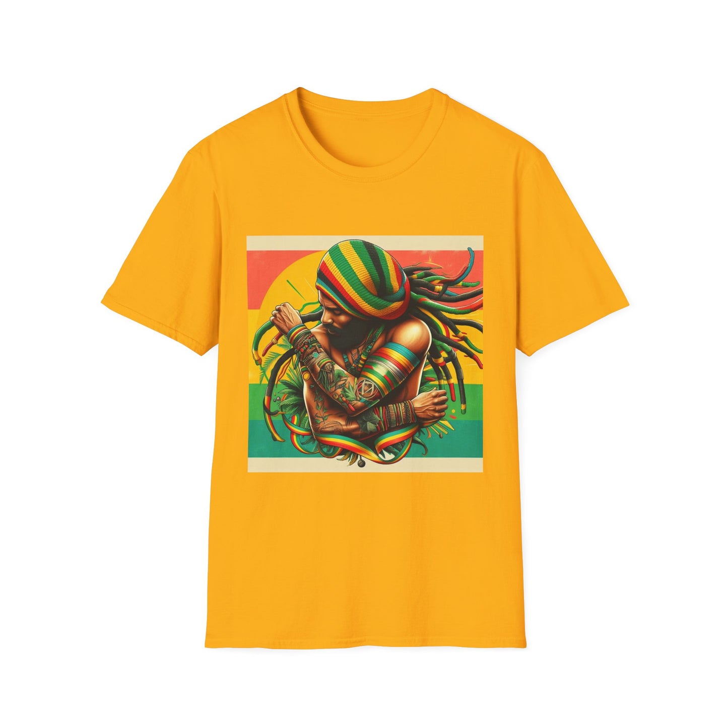 Reggae and Locs Softstyle T-Shirt