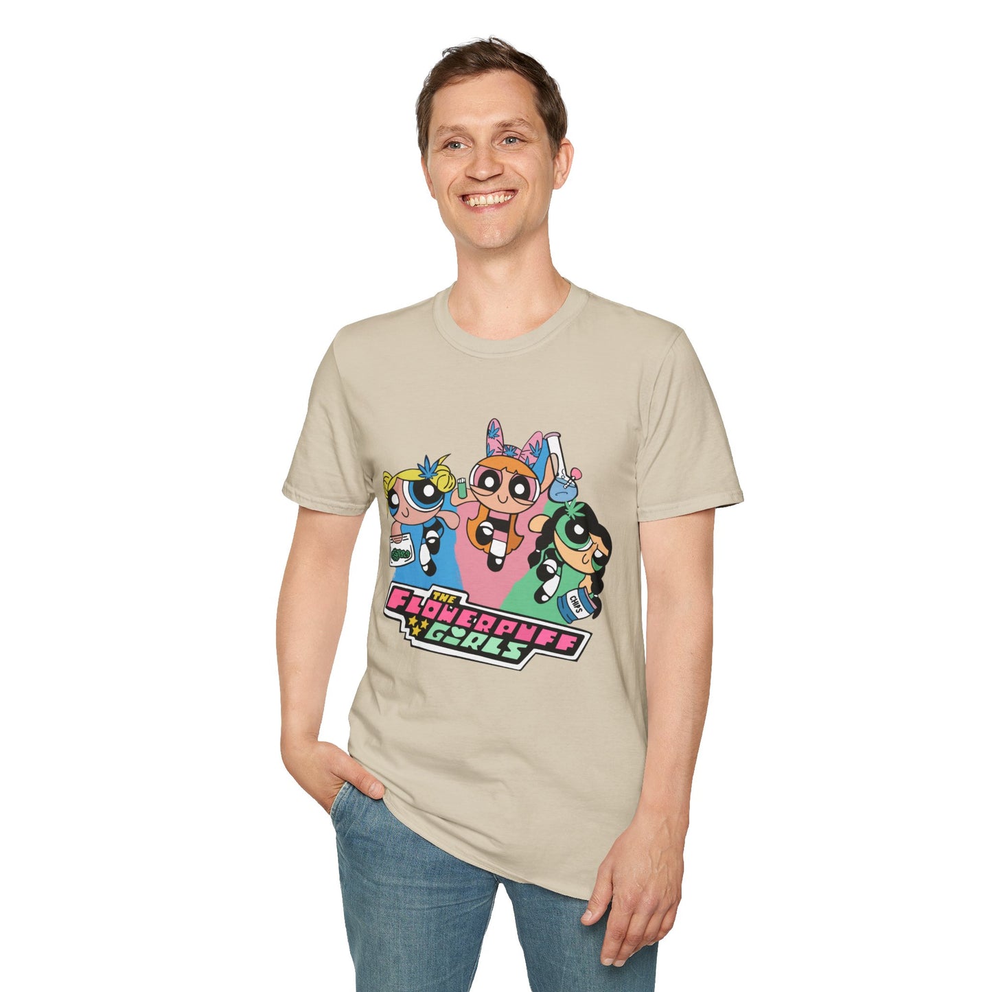 The Flowerpuff Girls Unisex Softstyle T-Shirt