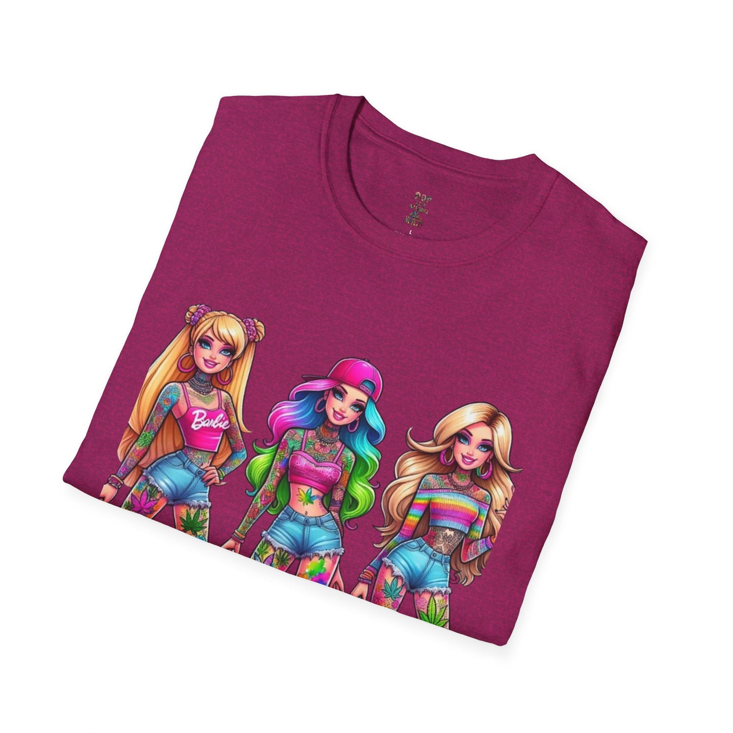 Canna Barb Unisex Softstyle T-Shirt