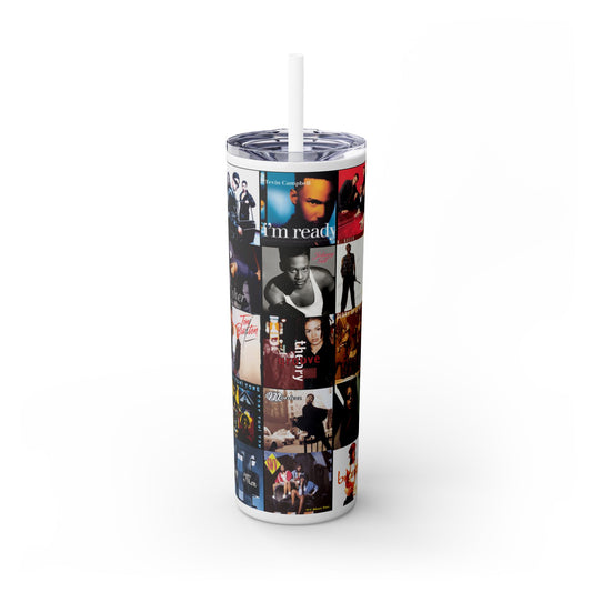 90's R&B Tumbler with Straw, 20oz