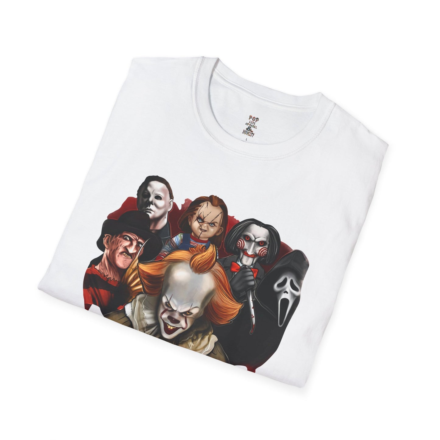 Horror Friends 7 Unisex Softstyle T-Shirt