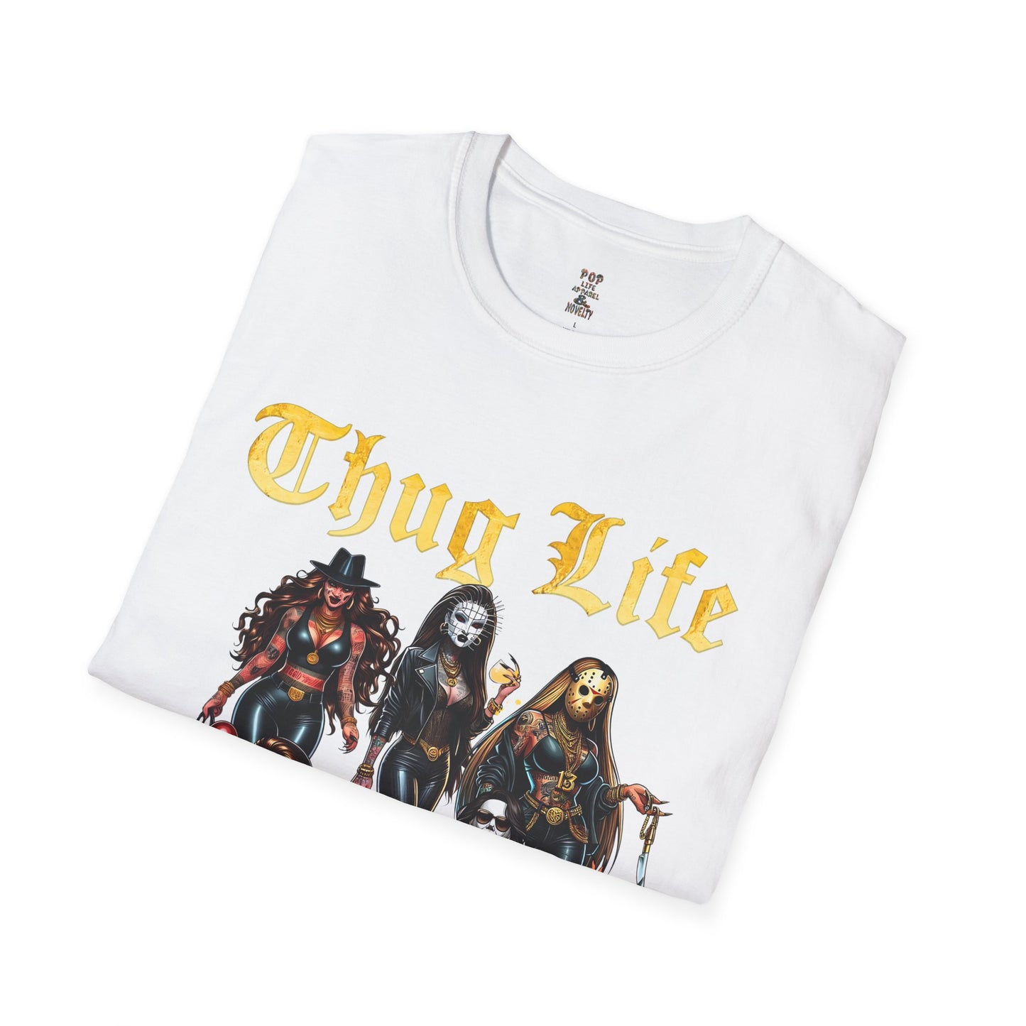 Blinged Out Thug Life Unisex Softstyle T-Shirt