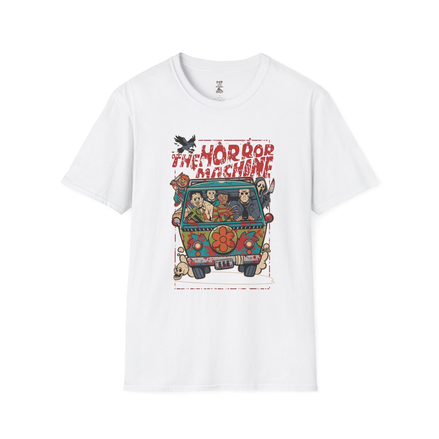 The Horror Machine Unisex Softstyle T-Shirt