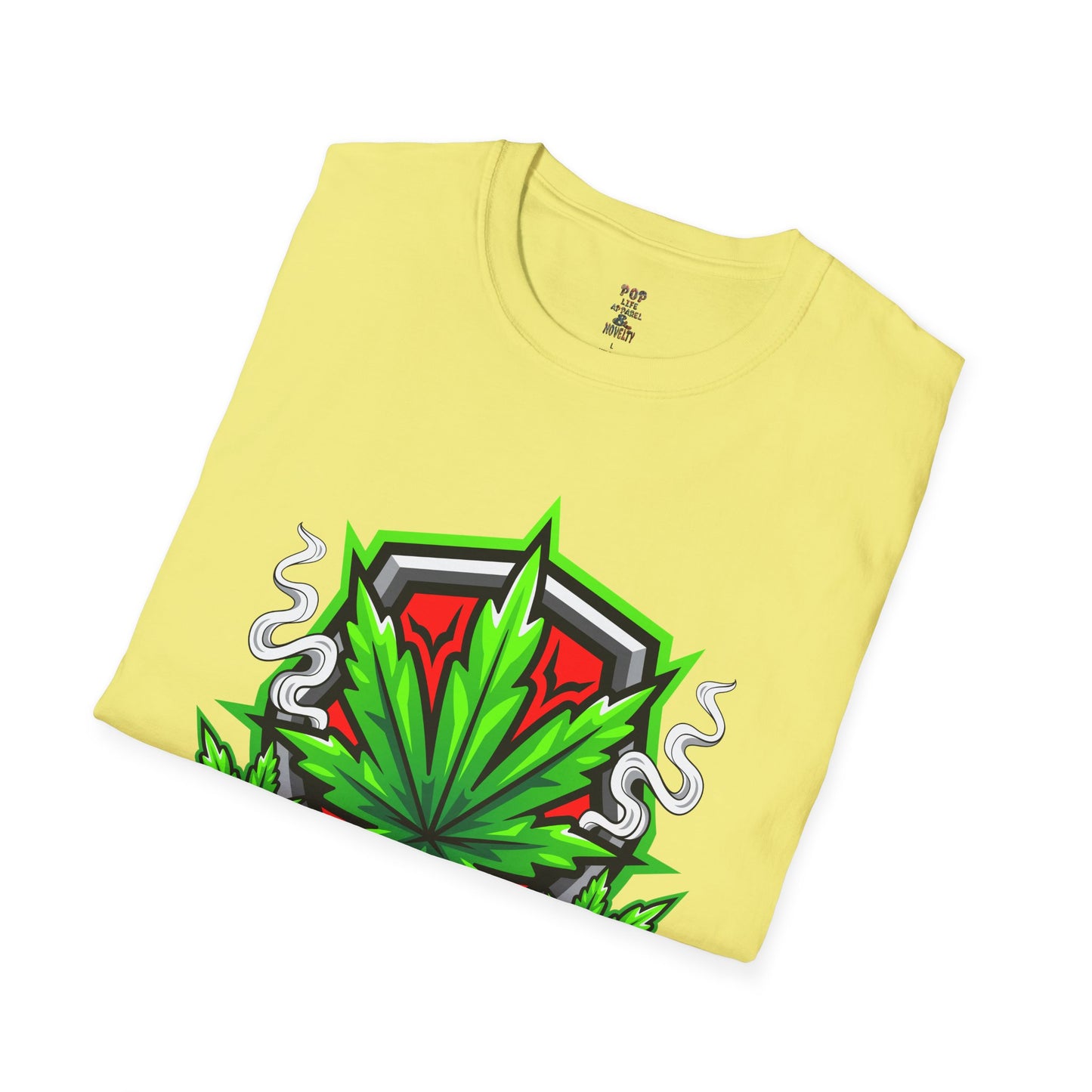 Cannabis Emblem Softstyle T-Shirt