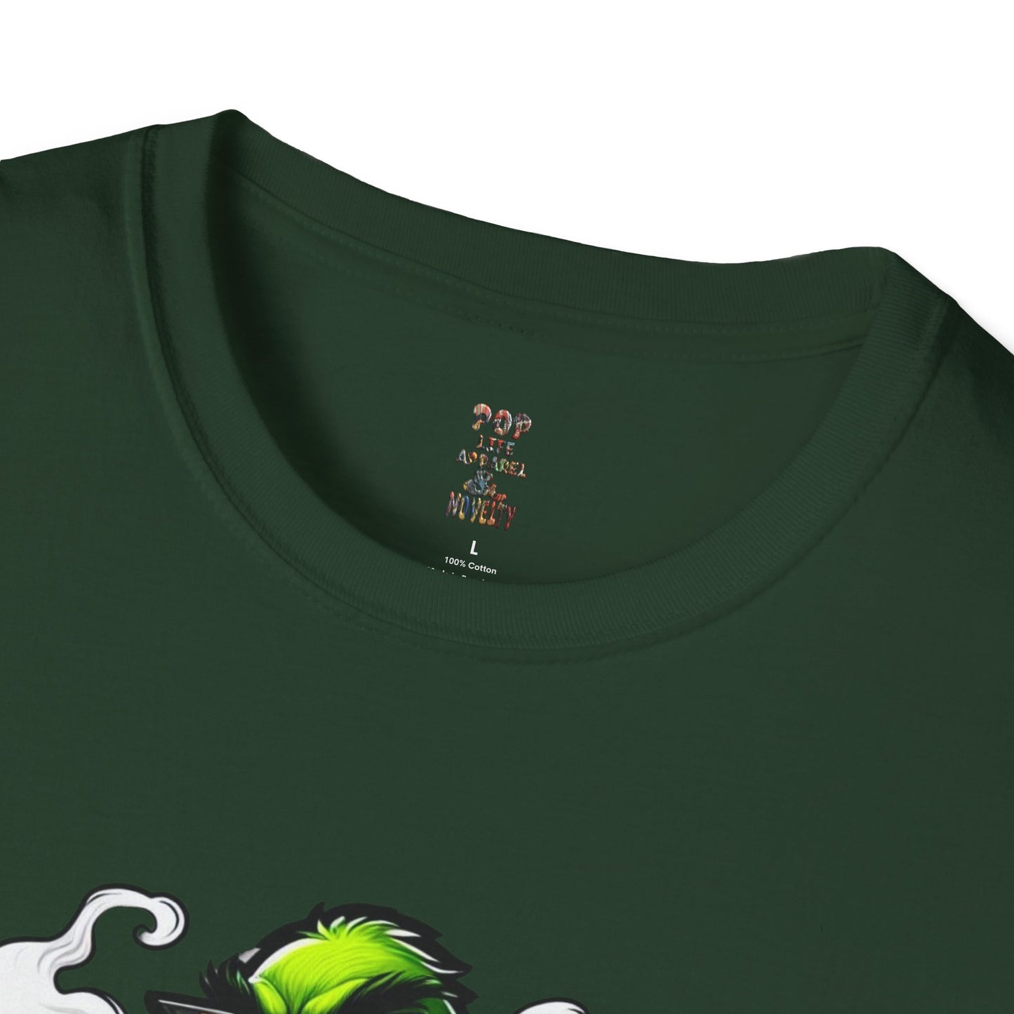 Smokers Grinch Softstyle T-Shirt