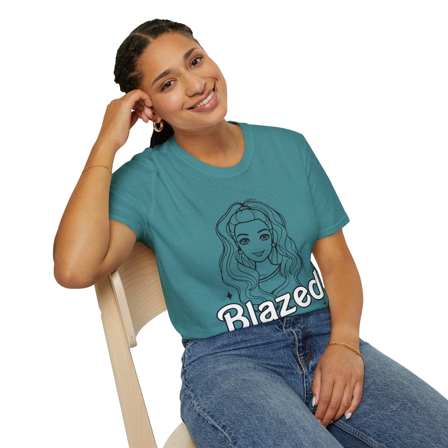 Blazed Barb Unisex Softstyle T-Shirt