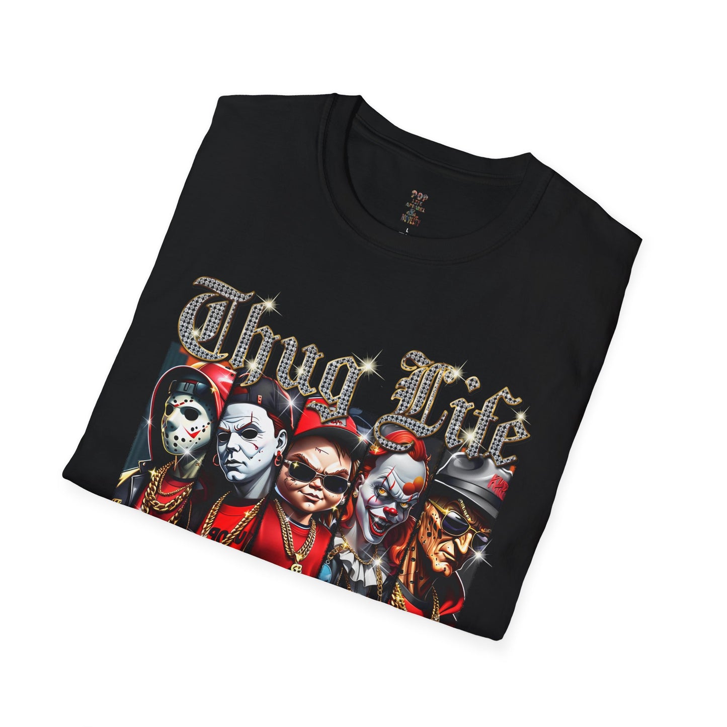 Horror Thug Life Ice Unisex Softstyle T-Shirt