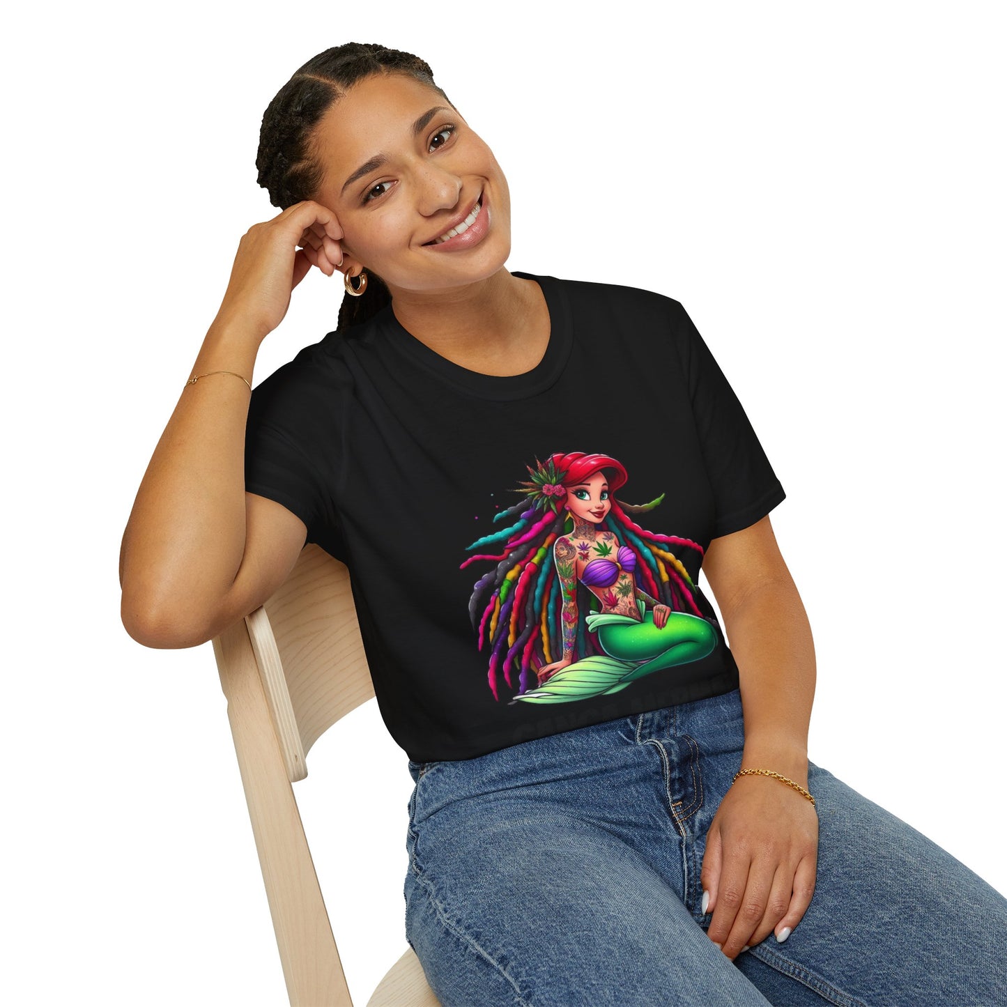 Ganga Mermaid Unisex Softstyle T-Shirt