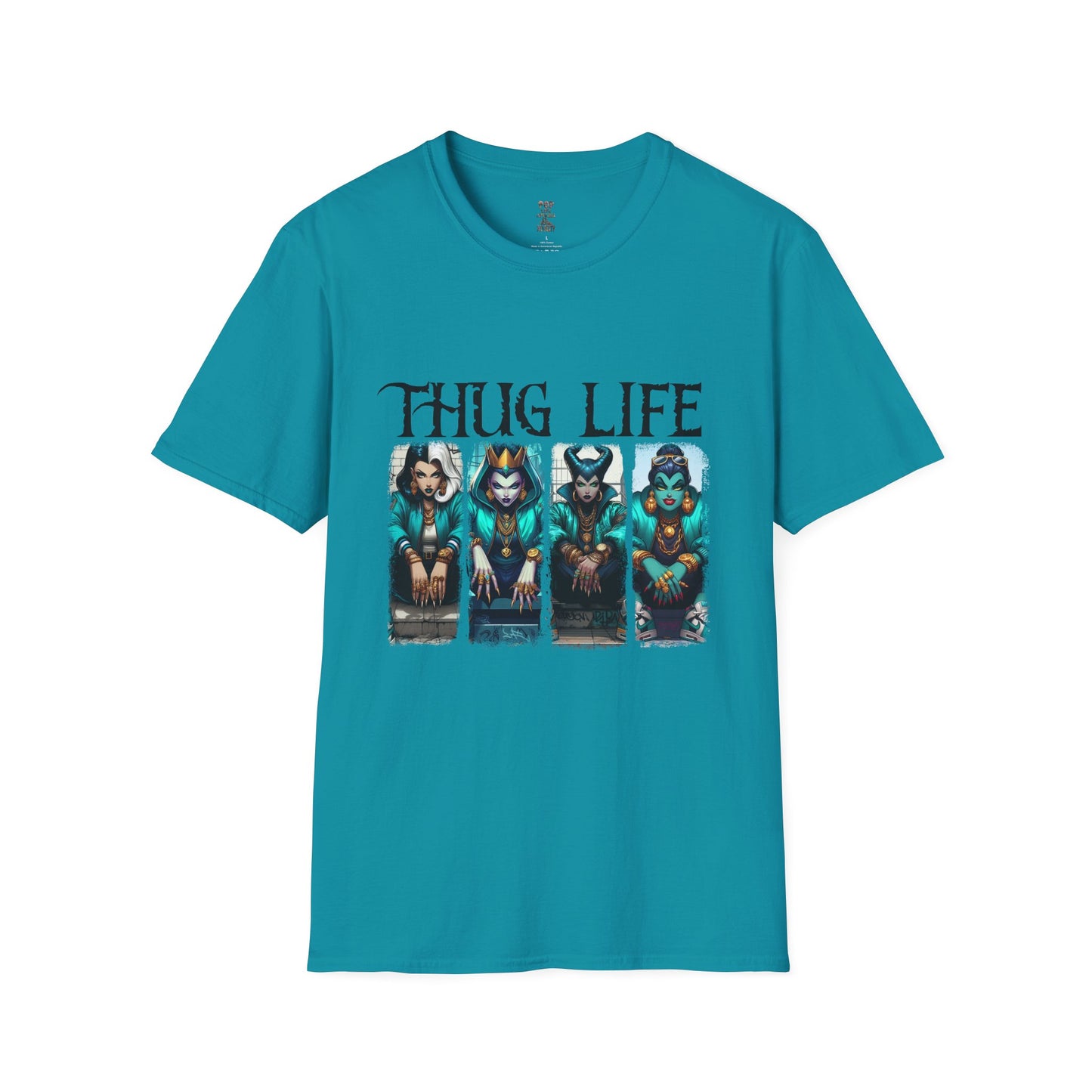 Thug Life Female Villians Unisex Softstyle T-Shirt