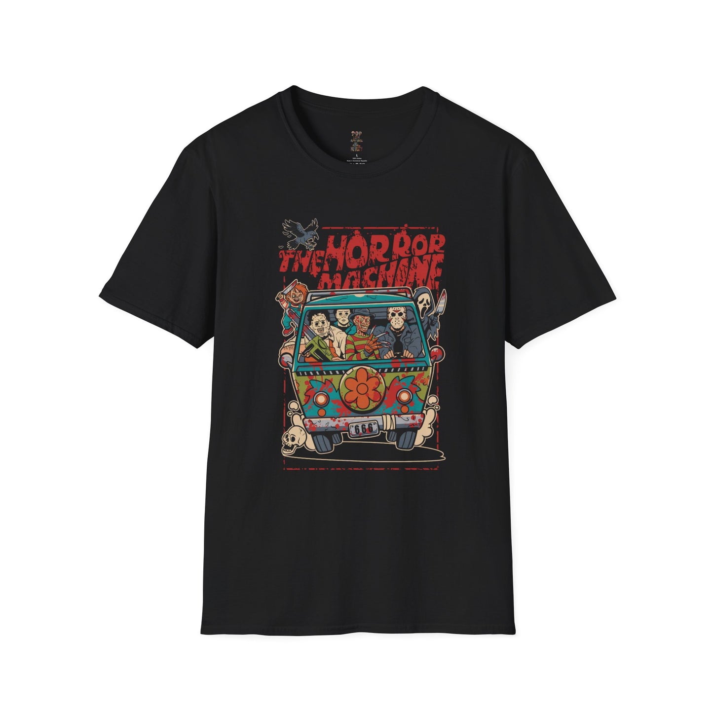 The Horror Machine Unisex Softstyle T-Shirt