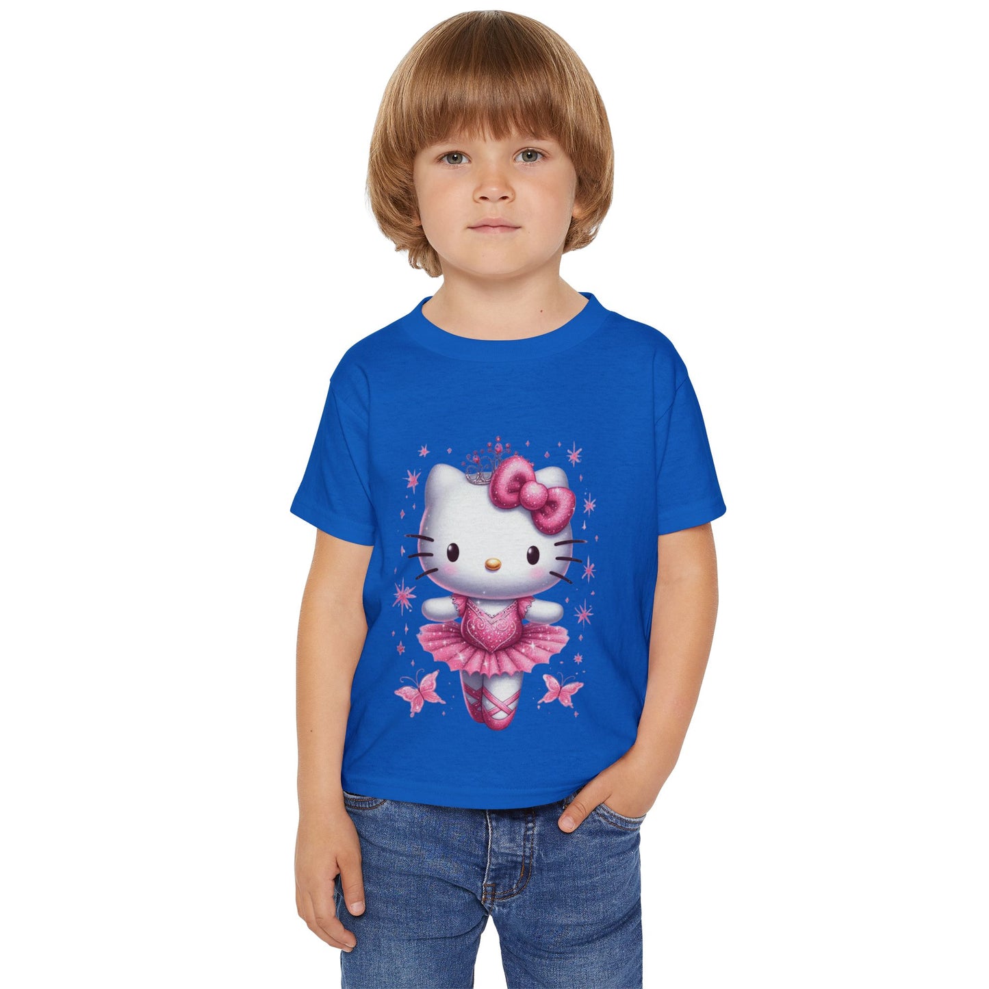 Ballerina Kitty Shirt Heavy Cotton™ Toddler T-shirt