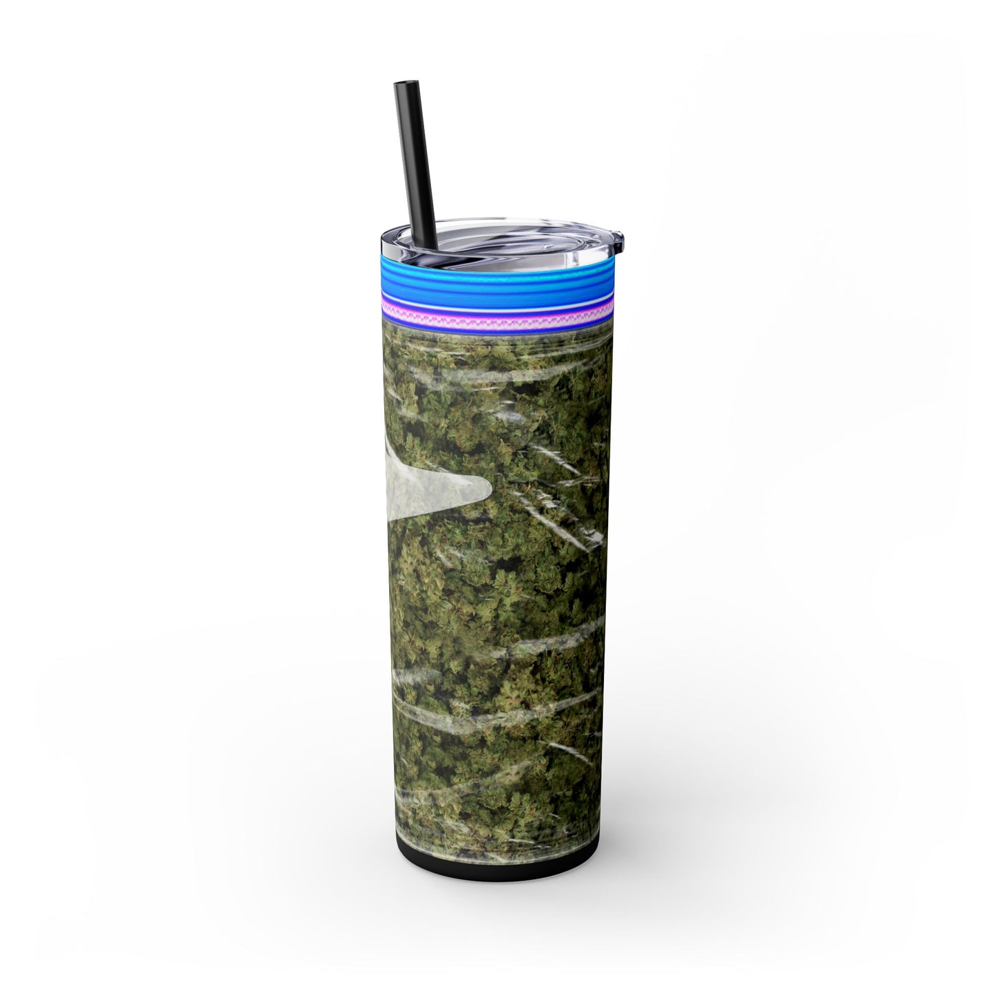 Weed Bag Tumbler with Straw, 20oz