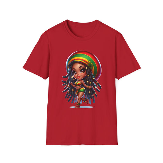 Chibi Rasta Gyal Softstyle T-Shirt