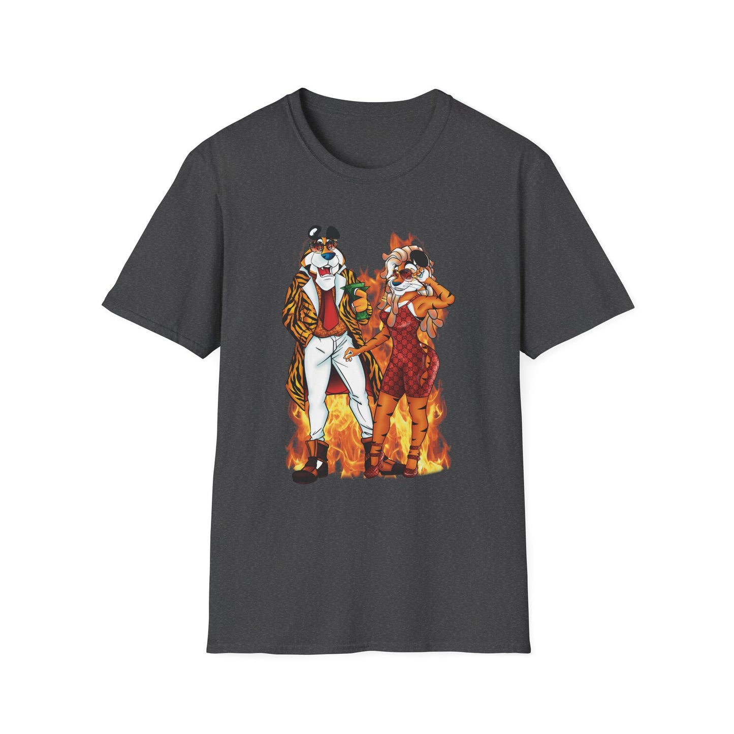 The T Flames Unisex Softstyle T-Shirt