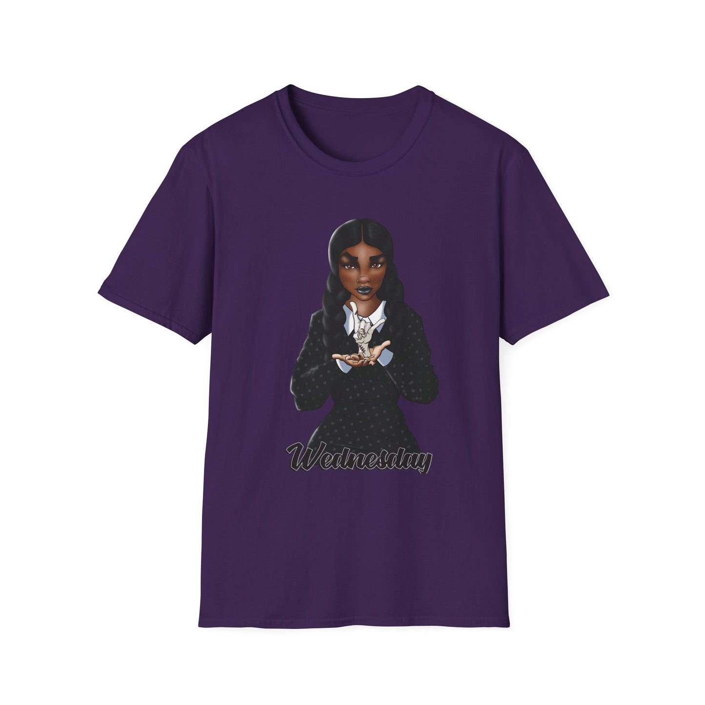 Melanin Wednesday Unisex Softstyle T-Shirt