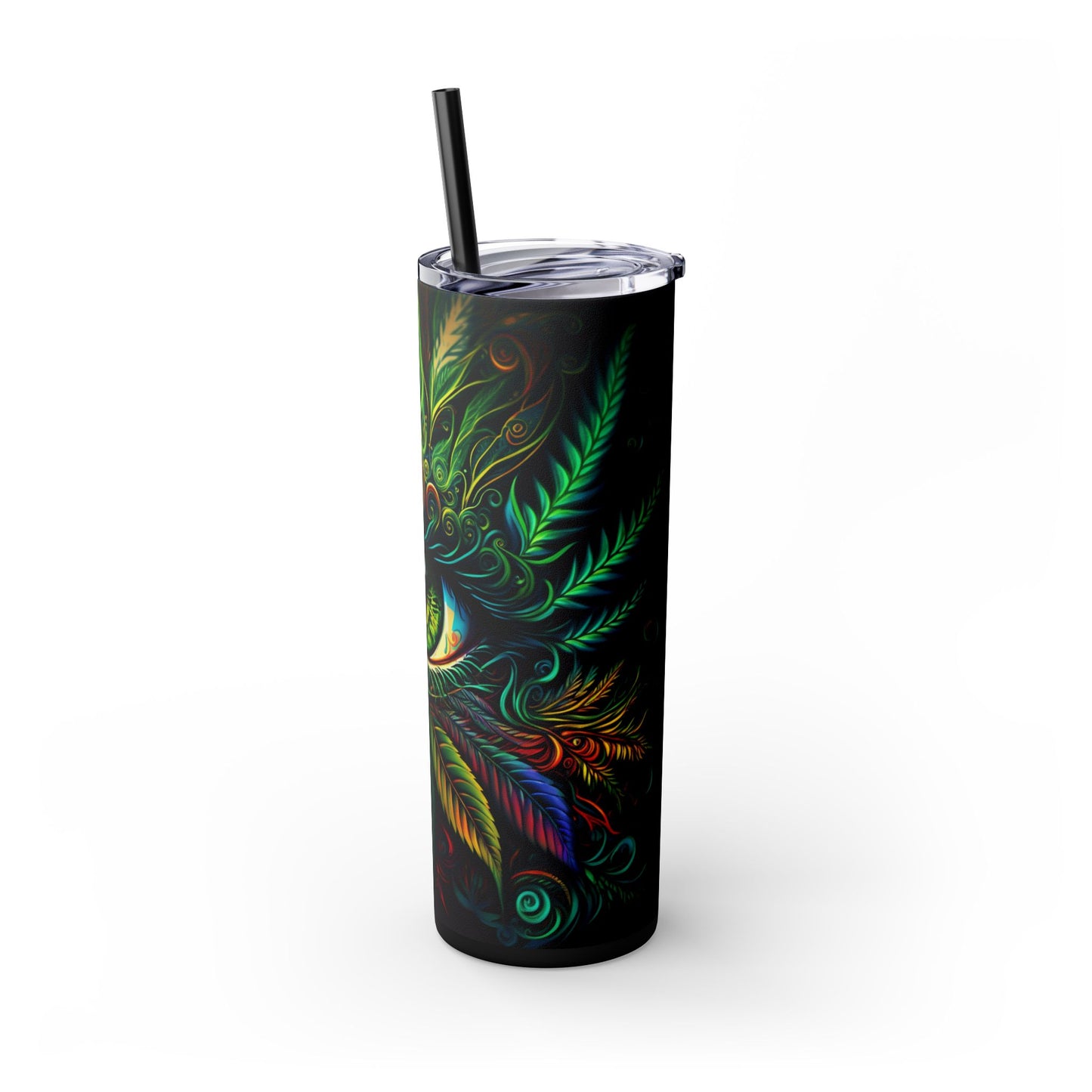 Greenest Eyes Tumbler with Straw, 20oz