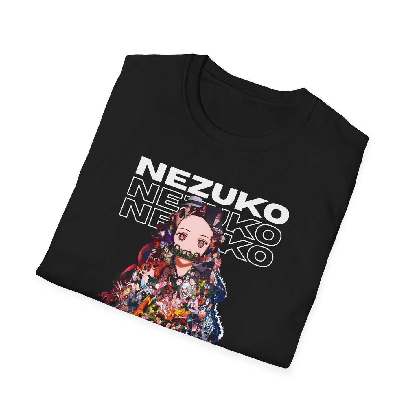 Demon Slayer Nezuko Collage Softstyle T-Shirt