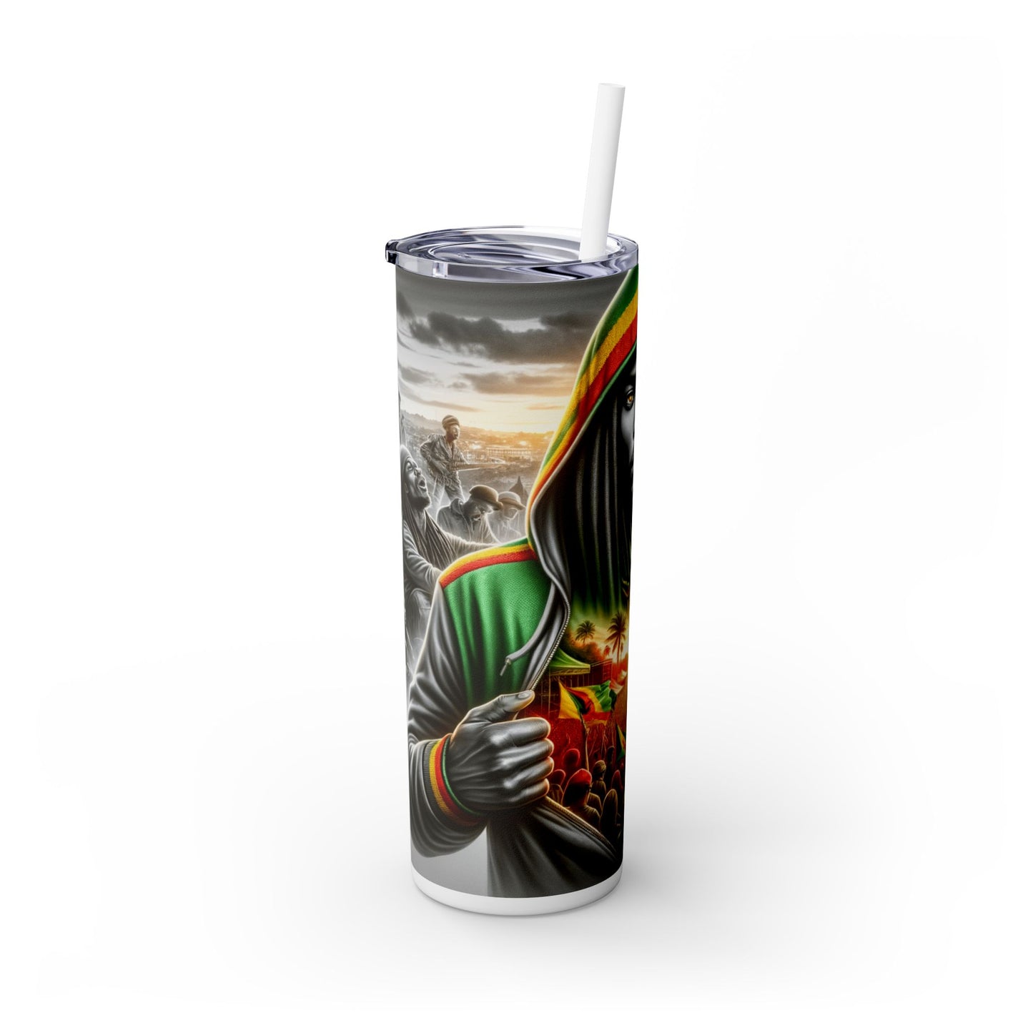 I Am My Ancestors Wildest Dream Tumbler with Straw, 20oz