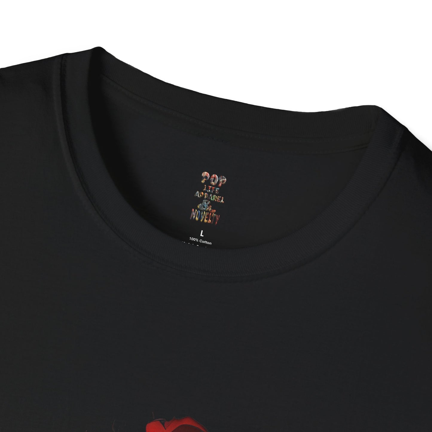 Horror Smoke Freddy Unisex Softstyle T-Shirt