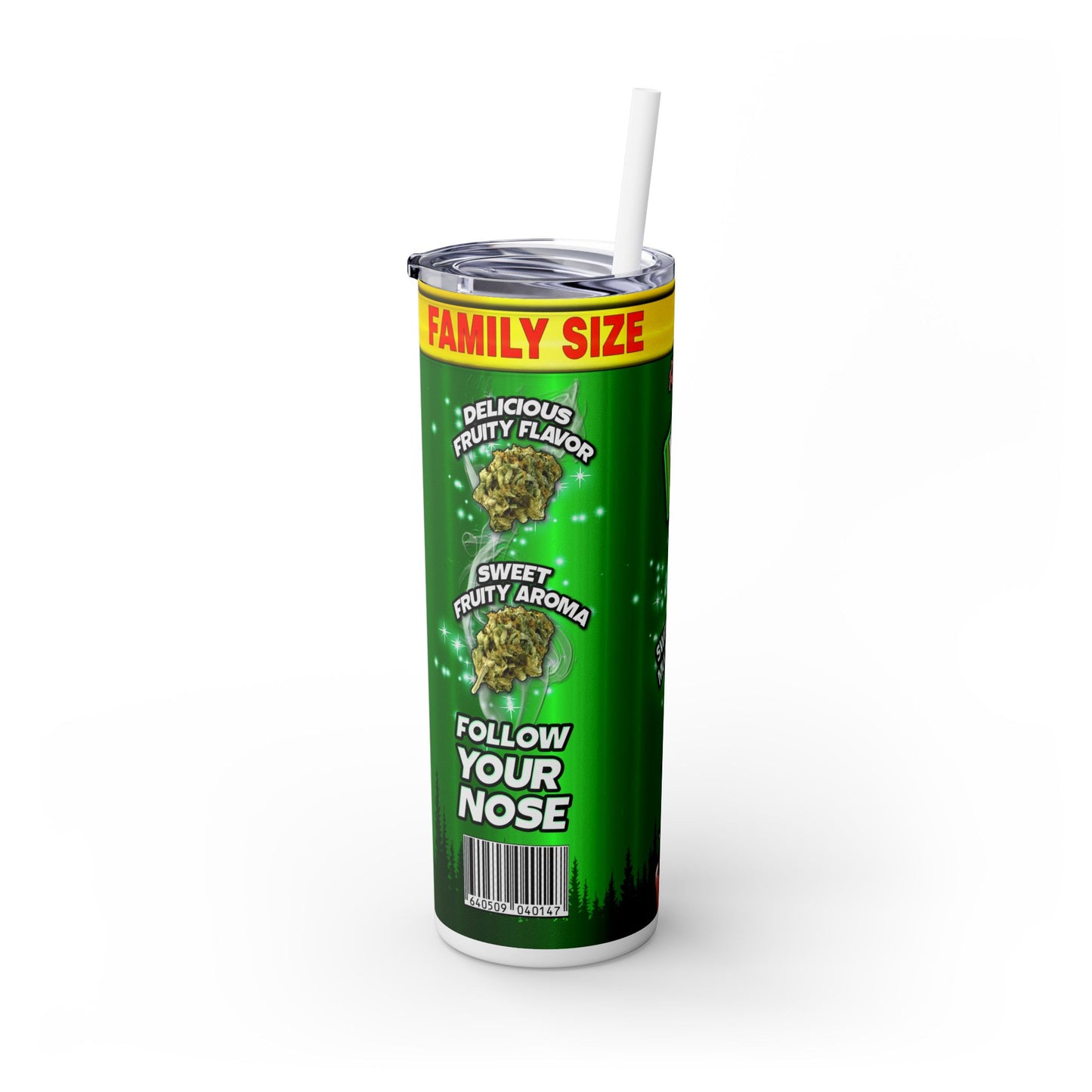 Weed Loops Tumbler with Straw, 20oz