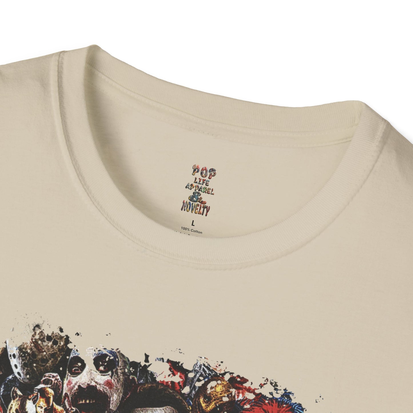Horror Collage Unisex Softstyle T-Shirt