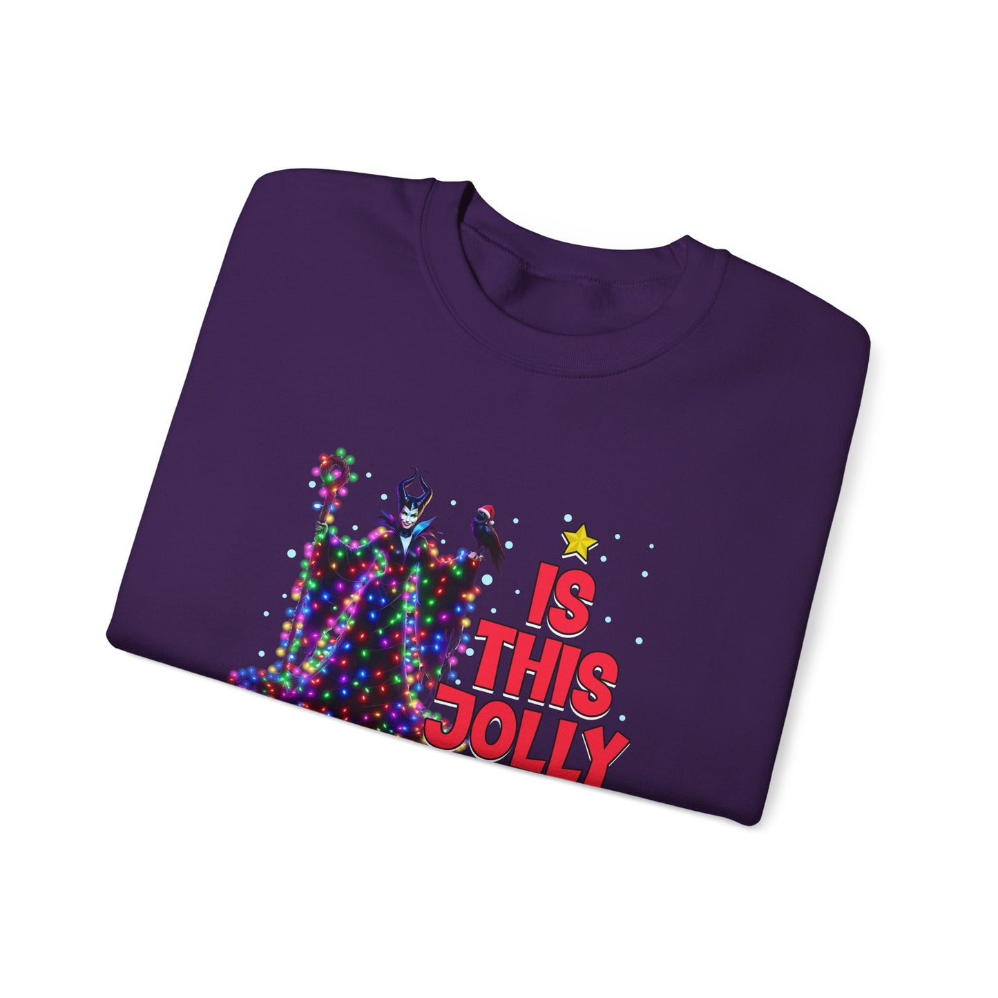 Is this Jolly Enough Unisex Heavy Blend™ Crewneck Sweatshirt