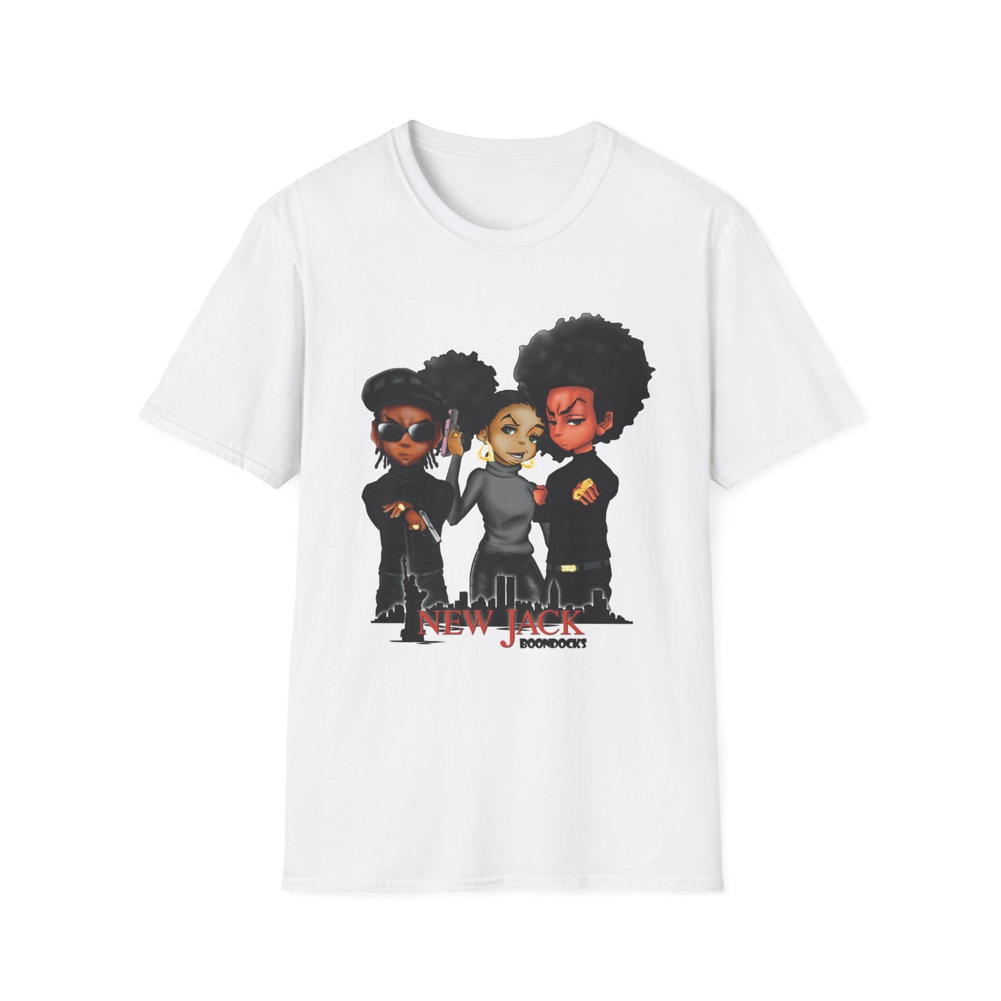 New Jack Boondocks Unisex Softstyle T-Shirt