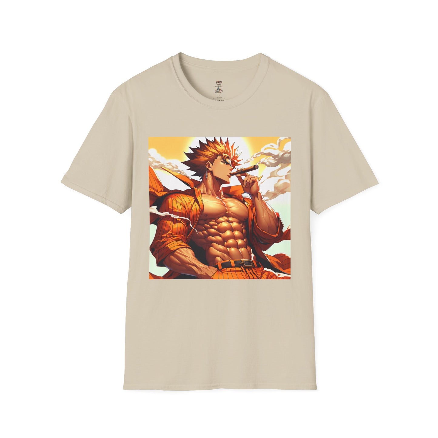 Blunted Goku High Softstyle T-Shirt