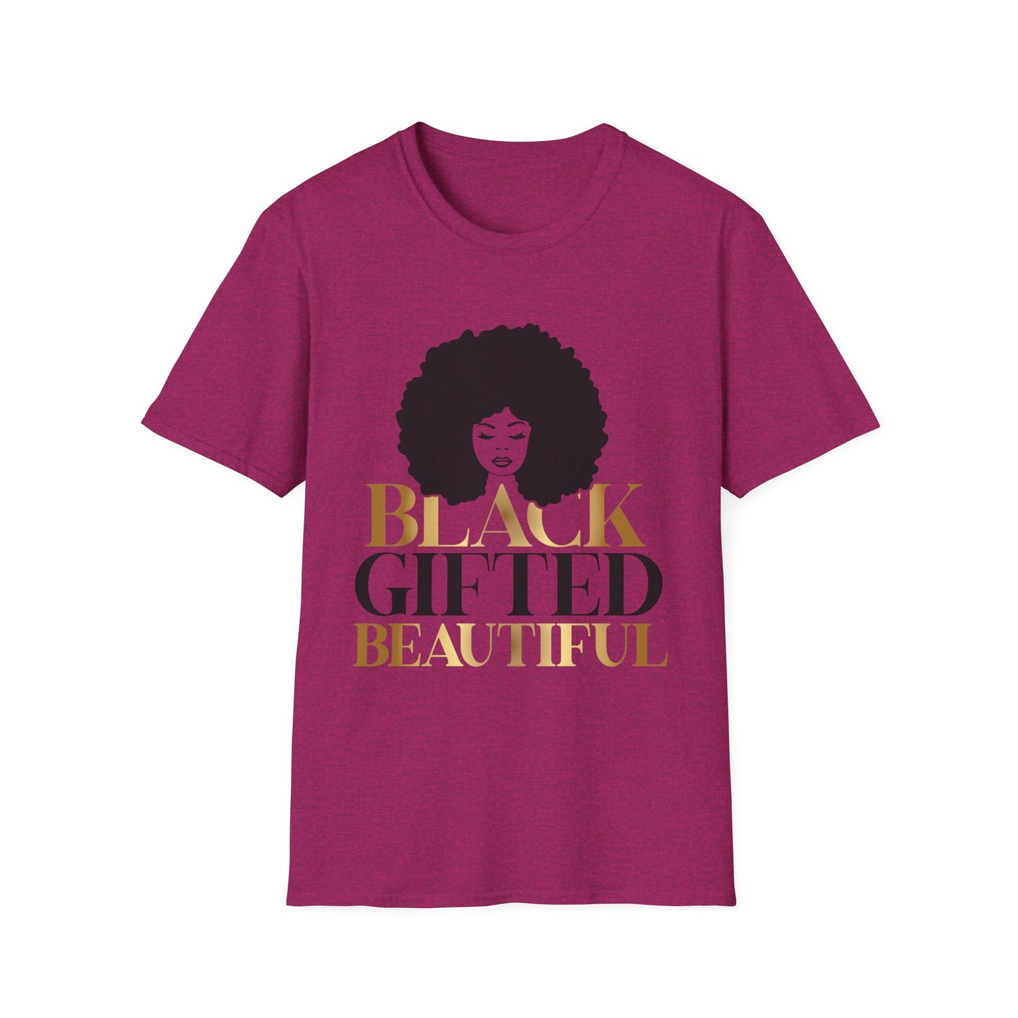 Black Gifted Beautiful Softstyle T-Shirt