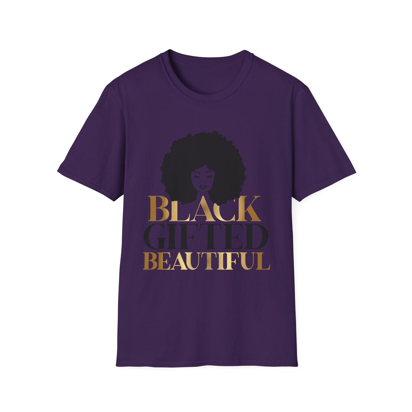 Black Gifted Beautiful Softstyle T-Shirt