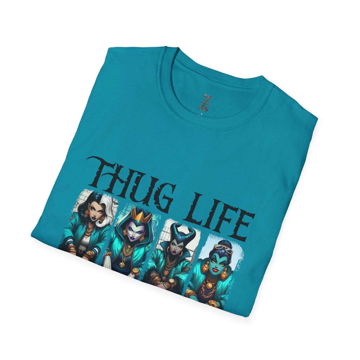 Thug Life Female Villians Unisex Softstyle T-Shirt