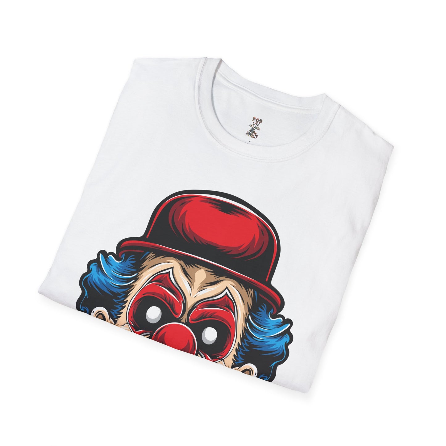 Scary Clown Unisex Softstyle T-Shirt