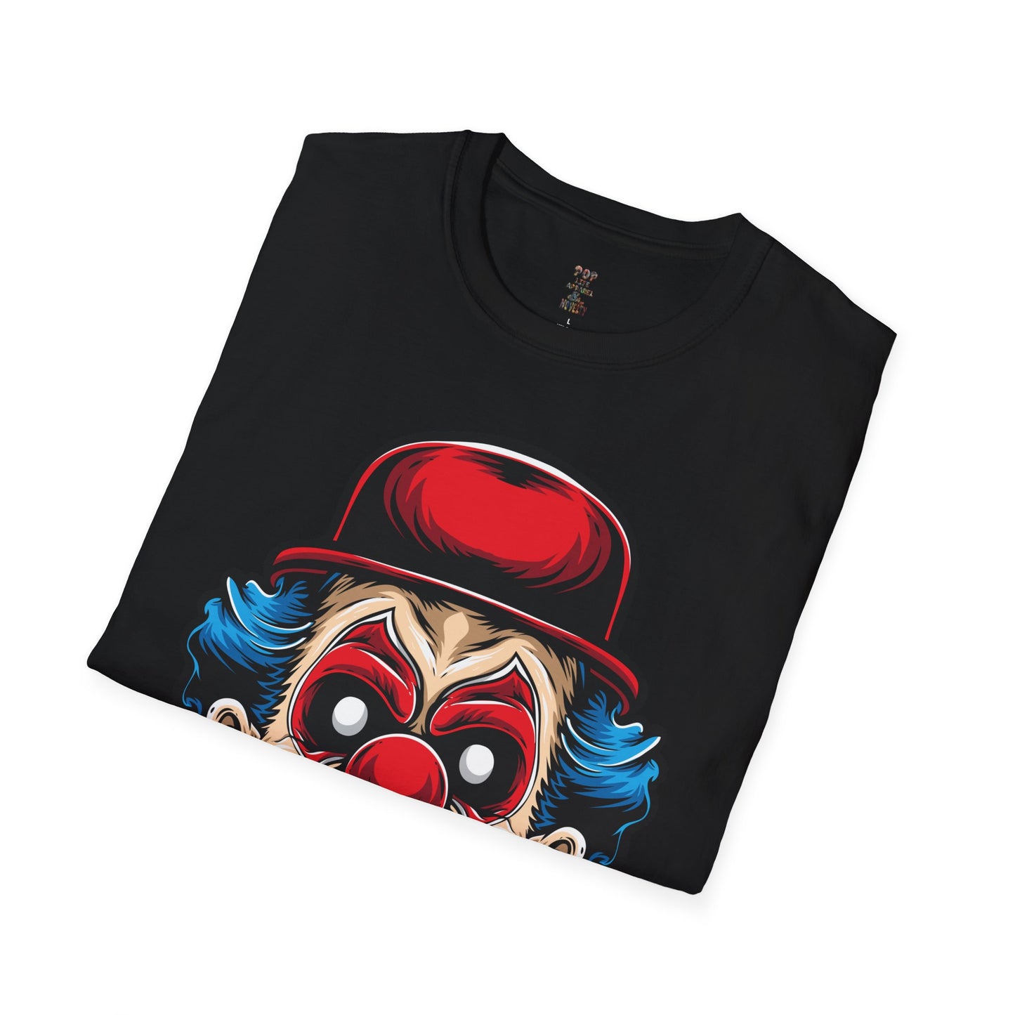 Scary Clown Unisex Softstyle T-Shirt