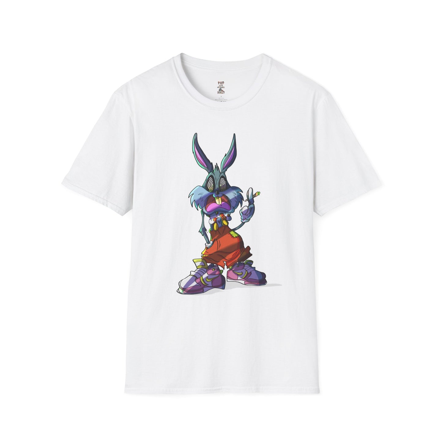 Crazy Bunny Unisex Softstyle T-Shirt