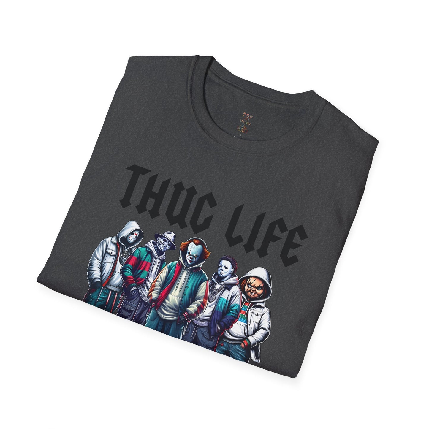 Horror Thug Life Unisex Softstyle T-Shirt