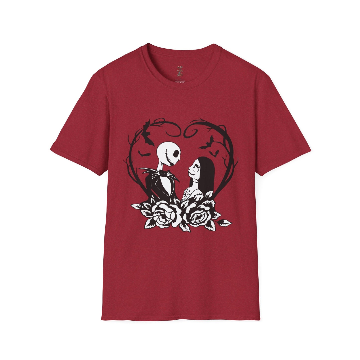 Jack and Sally In Love Unisex Softstyle T-Shirt