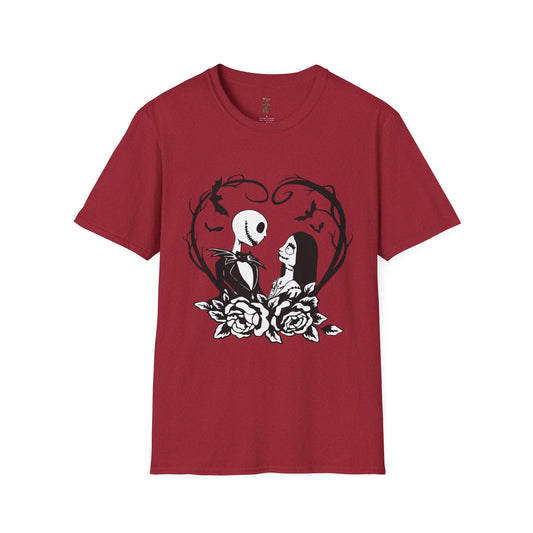 Jack and Sally In Love Unisex Softstyle T-Shirt