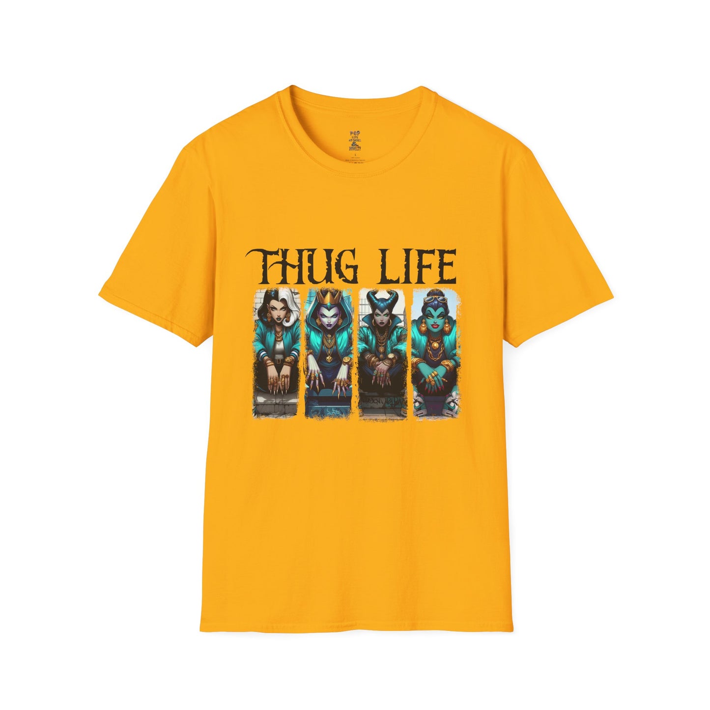 Thug Life Female Villians Unisex Softstyle T-Shirt