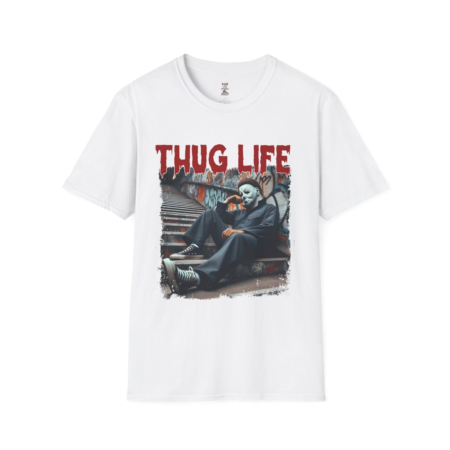 Thug Life Michael Myers Unisex Softstyle T-Shirt