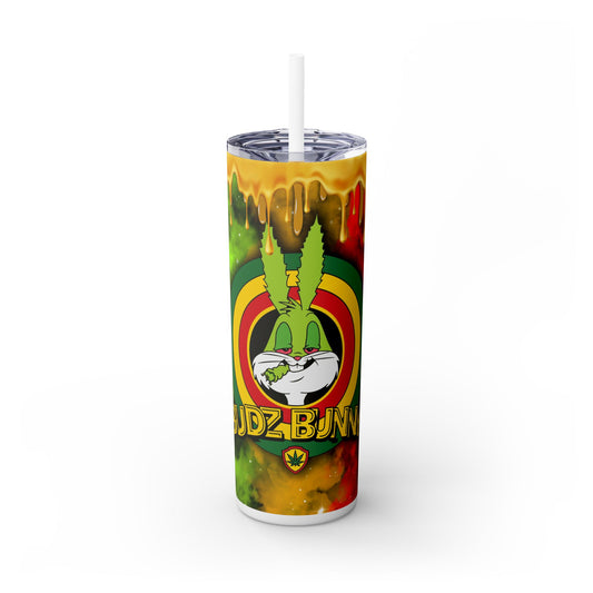 Budz Bunny Tumbler with Straw, 20oz