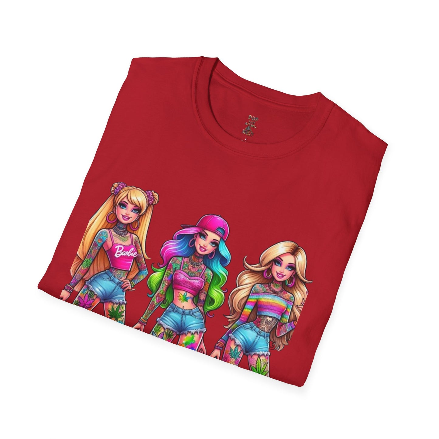 Canna Barb Unisex Softstyle T-Shirt