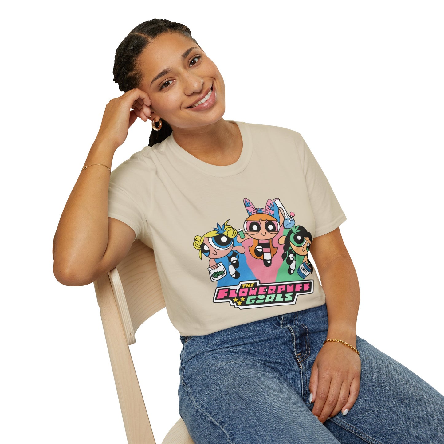 The Flowerpuff Girls Unisex Softstyle T-Shirt