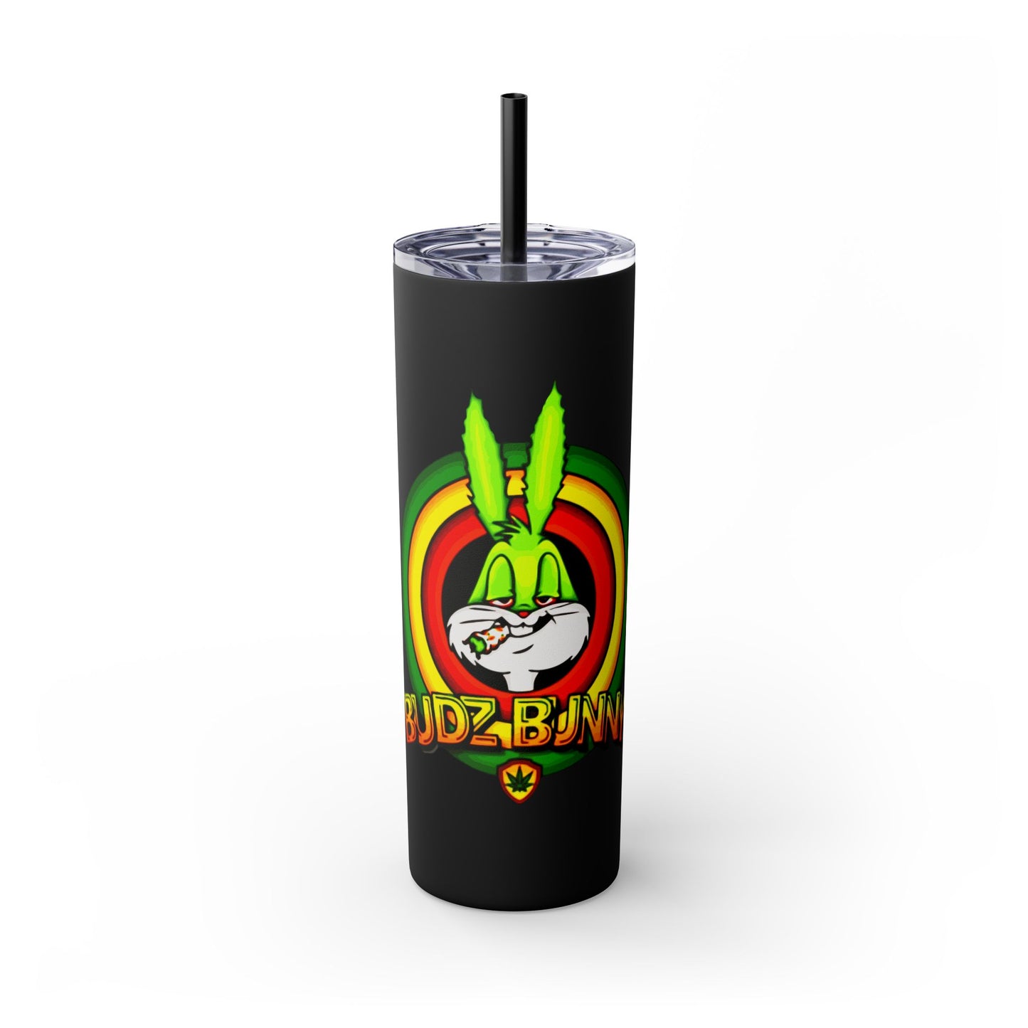 Budz Bunny Tumbler with Straw, 20oz