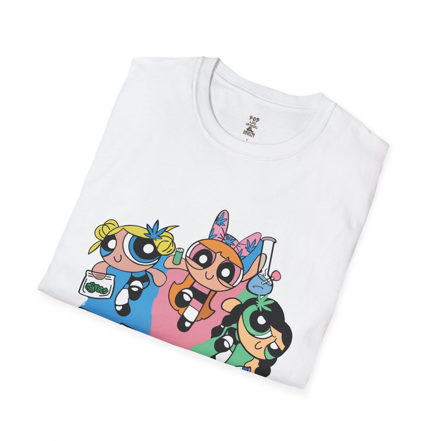 The Flowerpuff Girls Unisex Softstyle T-Shirt
