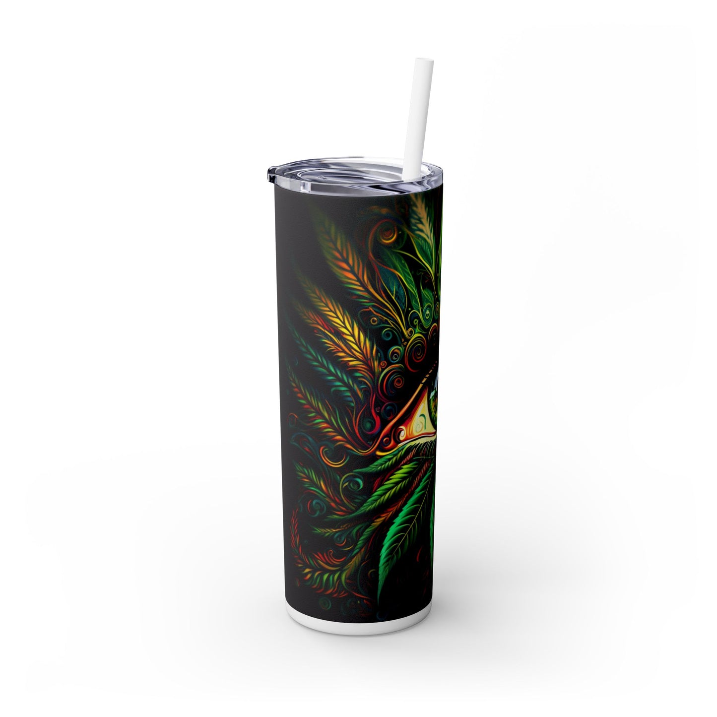 Greenest Eyes Tumbler with Straw, 20oz